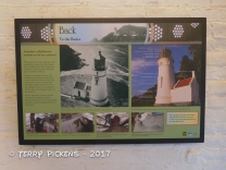 Informational Sign at Heceta Head Lighthouse